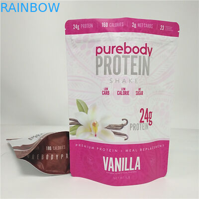 Kolorowa torba z przekąskami CMYK Opakowanie Plastikowa kawa w czekoladzie Mleko w proszku