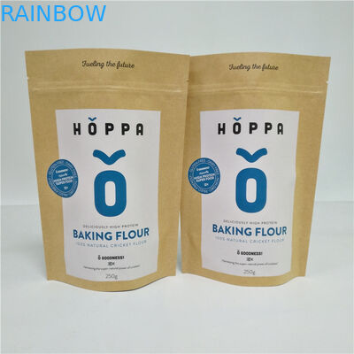 Naturalny brązowy dostosowany woreczek papierowy do torebek z przyprawami z suszonych herbat