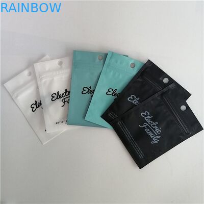 Zamek foliowy z folii aluminiowej Zamek z tworzywa sztucznego Opakowanie z możliwością ponownego uszczelnienia z trzech stron