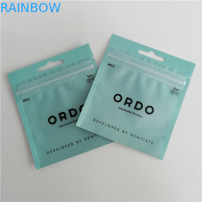 Zamek foliowy z folii aluminiowej Zamek z tworzywa sztucznego Opakowanie z możliwością ponownego uszczelnienia z trzech stron