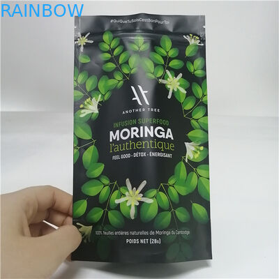 Indywidualne woreczki z nadrukiem cyfrowym, holograficzne, na egzotyczne chwasty o masie 3,5 g