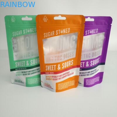 Zapachowy ziołowy kadzidełko Opakowanie zabezpieczające przed dziećmi Ziplocke Stoney Patch Bag 3.5g