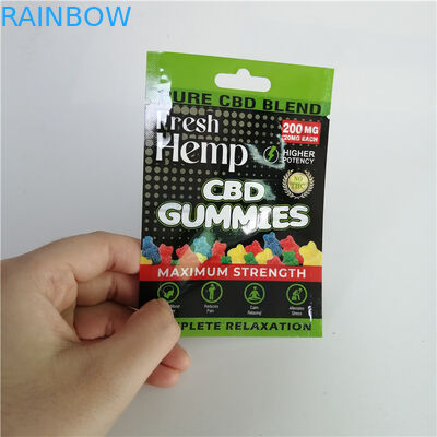 Plastikowe torebki herbaciane Ziplock Torebki do pakowania Resealable Biodegradowalne do żywności / suszonych owoców