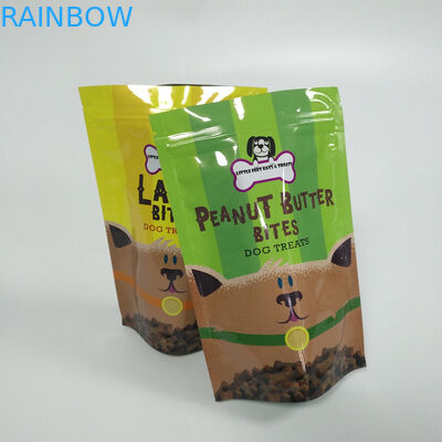 Druk cyfrowy Stand Up Zipper Etui Torby Opakowanie karmy dla zwierząt Materiał z tworzywa sztucznego