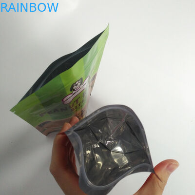 Druk cyfrowy Stand Up Zipper Etui Torby Opakowanie karmy dla zwierząt Materiał z tworzywa sztucznego