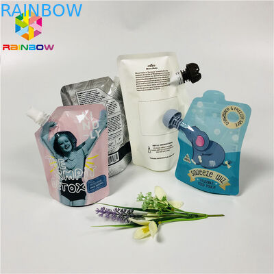 Doypack Food Grade Stand Up Pouches Wielokrotnego użytku żel do mycia