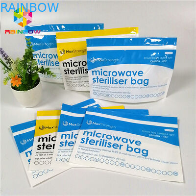 Silikonowe przekąski Torby do pakowania żywności Wielokrotnego użytku szczelny pojemnik na żywność do podgrzewania / zamrażania