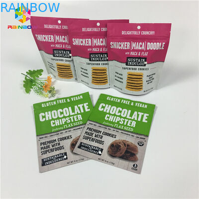 12 uncji 1-funtowe stojące torby z zipockiem, przyprawa w proszku z zypockowym etui Matte Printing