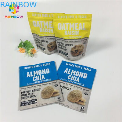 12 uncji 1-funtowe stojące torby z zipockiem, przyprawa w proszku z zypockowym etui Matte Printing