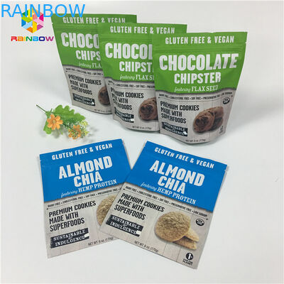 12 uncji 1-funtowe stojące torby z zipockiem, przyprawa w proszku z zypockowym etui Matte Printing