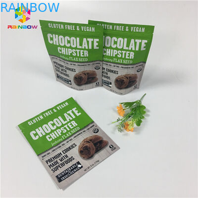 Druk wklęsły Stand Up Ziplock Torby do pakowania Waniliowa kawa / mleko w proszku w proszku