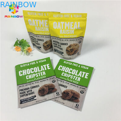 Zamykane torby na żywność z przekąskami Laminacja białek / mleka w proszku Laminacja Folia aluminiowa Zamek błyskawiczny