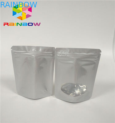 Mylar Hologram Zipper Dostosowane torby papierowe do produktów kosmetycznych z klejem do rzęs