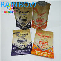 Długa żywotność Foliowe etui Opakowanie Zgrzew 1/8 uncji 1 uncja 1 uncja CBD Torba żelków