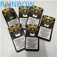 Resealabel Ziplock Torby z folii aluminiowej Stand Up CBD Oil Gummies Candy Packing