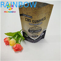 Doypack k Torba z folii aluminiowej Premium CBD Opakowanie na herbatę z kwiatów konopi Odporne na zapach etui odporne na dzieci