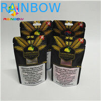 Doypack k Torba z folii aluminiowej Premium CBD Opakowanie na herbatę z kwiatów konopi Odporne na zapach etui odporne na dzieci