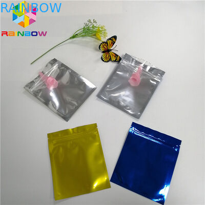 Mylar Bag Stand Up Spout Pouch Przezroczysta folia przednia Trzy strony zgrzewu