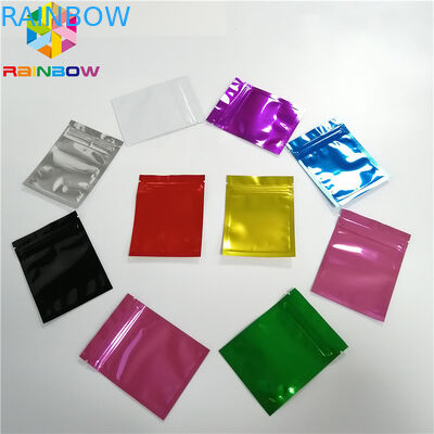 Mylar Bag Stand Up Spout Pouch Przezroczysta folia przednia Trzy strony zgrzewu