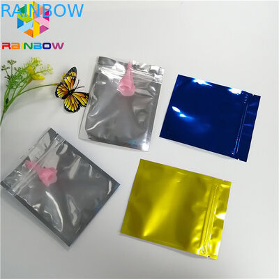 Mylar Bag Stand Up Spout Pouch Przezroczysta folia przednia Trzy strony zgrzewu