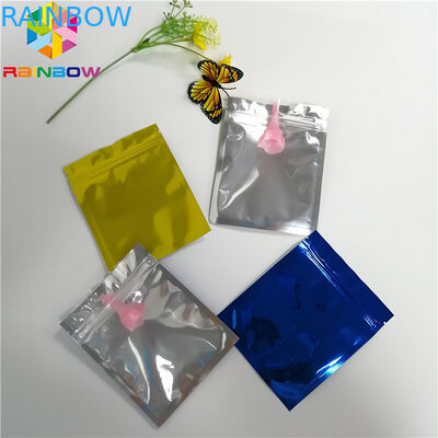 Mylar Bag Stand Up Spout Pouch Przezroczysta folia przednia Trzy strony zgrzewu