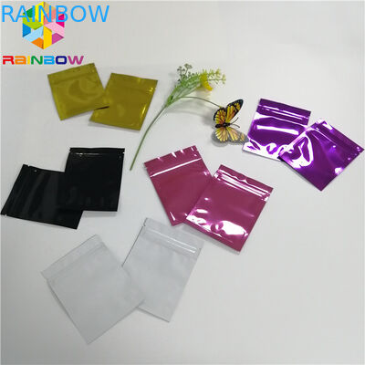 Mylar Bag Stand Up Spout Pouch Przezroczysta folia przednia Trzy strony zgrzewu