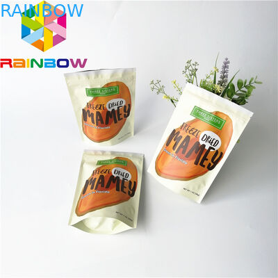 Woreczki z folii aluminiowej do recyklingu Mylarowa plastikowa ładownica Doypack na przekąskę w ziarnach pistacji