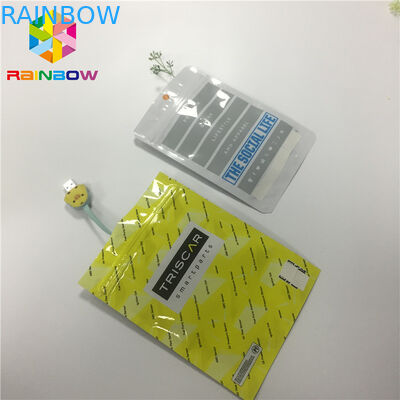 Folie zgrzewane Torby do pakowania Folie na zamówienie Druk jednostronny Przezroczysty Przezroczysty Możliwość ponownego uszczelnienia