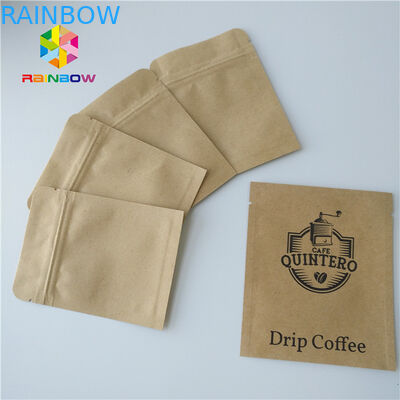 Worki papierowe Kraft Opakowanie woreczek foliowy Folia aluminiowa Ziplock na proszek 1/4 gram