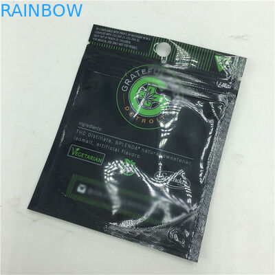 Wodoodporne plastikowe torby Opakowanie Przednie przezroczyste okno Ziplock Seeds Pack