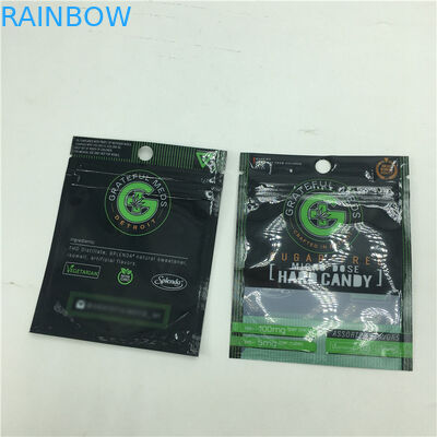 Wodoodporne plastikowe torby Opakowanie Przednie przezroczyste okno Ziplock Seeds Pack