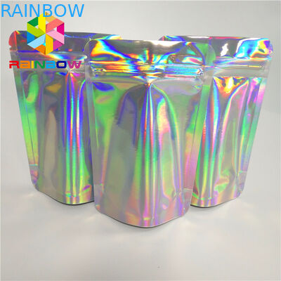 Kosmetyki Przedłużanie włosów Plastikowe torebki Opakowanie Wielokrotnego użytku torba z mylaru