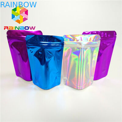 Kosmetyki Przedłużanie włosów Plastikowe torebki Opakowanie Wielokrotnego użytku torba z mylaru