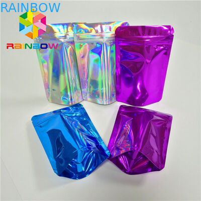 Kosmetyki Przedłużanie włosów Plastikowe torebki Opakowanie Wielokrotnego użytku torba z mylaru