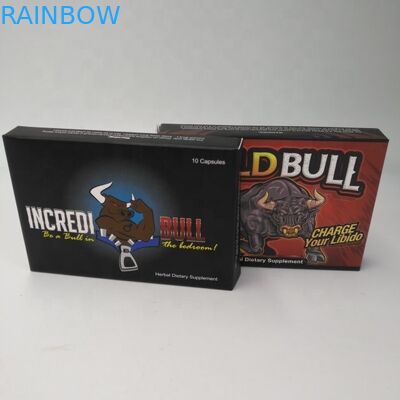 Składane niestandardowe woreczki Opakowanie Tektura 300 g / m2 Opakowanie na 7 dni i 2 dni