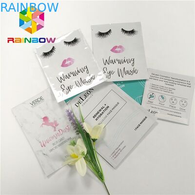 3 warstwowa maska ​​laminowana Pusta folia aluminiowa Torba kosmetyczna Maska woreczkowa z możliwością ponownego uszczelnienia