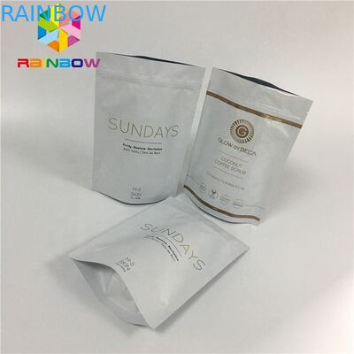 3 warstwowa maska ​​laminowana Pusta folia aluminiowa Torba kosmetyczna Maska woreczkowa z możliwością ponownego uszczelnienia