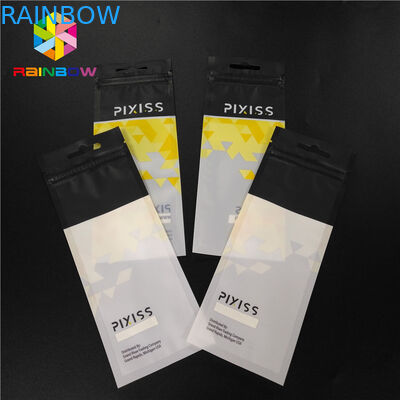 Zapachowe laminowane stojaki z mylaru Ziplock Wyczyść niestandardowe logo drukowania