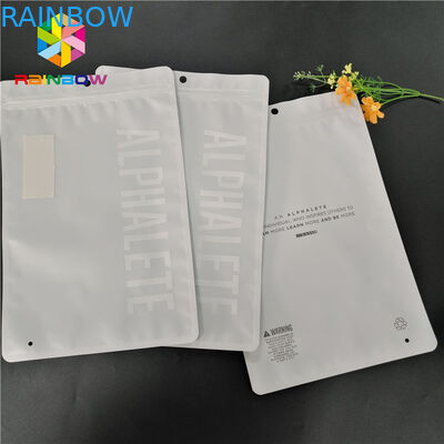 Zapachowe laminowane stojaki z mylaru Ziplock Wyczyść niestandardowe logo drukowania