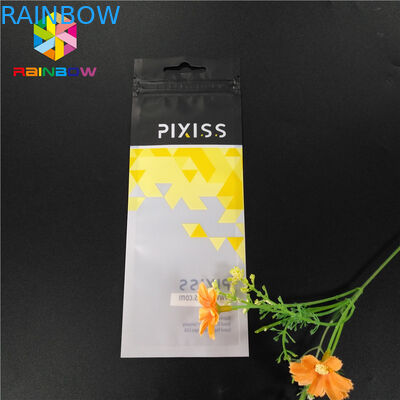 Matowe niestandardowe drukowane plastikowe torebki Opakowania Mylar Ziplock Torby Heat Seal