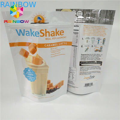 Opakowania z plastikowych woreczków spożywczych, folie aluminiowe Stand Stand Torby Ziplock Trwałe