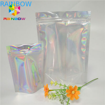 Odporne na wilgoć stojące etui z zamkiem błyskawicznym do recyklingu Torby z mylaru Ziplock Doypack z okrągłym rogiem