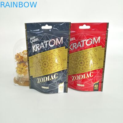 Ziplock Packaging Plastikowe torby z mylaru Materiał spożywczy na proszek / pigułkę / konopie