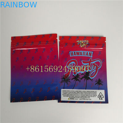 Plastikowy zamek błyskawiczny Ziołowe opakowanie na kadzidełko Jungle Boys Runtz Weed Cookie Pouch