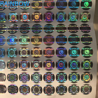 Świeżo sprzedawana torebka z ciasteczkami z holograficznymi naklejkami z ciastek, odporna na zapachy torebka Mylar do pakowania chwastów