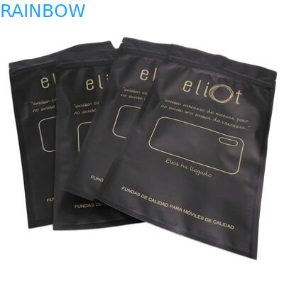 Słuchawki Etui na telefon Opakowanie Dolne torby z klinem Plastikowy Ziplock Dostosowany rozmiar