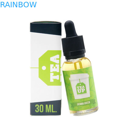 Składane pudełko kartonowe Opakowanie 10 ml 15 ml 30 ml CBD Oil E Naklejka na butelkę z płynem