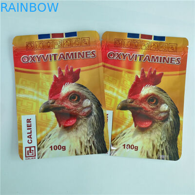 Nigeria Dostosowane drukowanie Torby do pakowania żywności 100g 150g Przyprawy Opakowanie rodowodowe