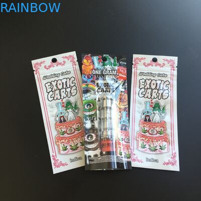 Plastikowe torebki foliowe z mylaru Opakowanie Zamek Niestandardowy nadruk do opakowań z tytoniu do cygar