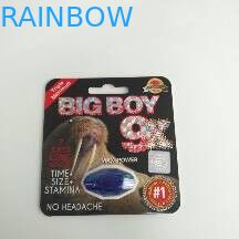 Opakowanie na specjalne zamówienie Blister Big Boy / Rhino Mamba na pojemnik w kształcie kapsułki / rombu